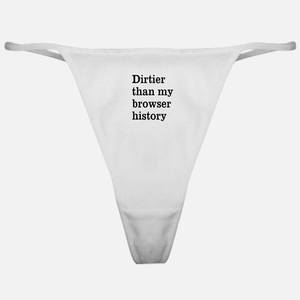 Anal Boy Porn - Dirtier Than My Browser Histo Classic Thong