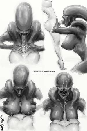 Alien Female Xenomorph Porn Blowjob - Xenomorph Deepthroat 2 Cumshot by KATAKLYXM - Hentai Foundry
