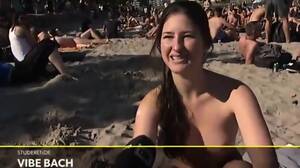 danish nude beach porn - Interview With Topless Danish Girl On Beach - EPORNER