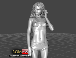 3d Tiny Porn Star - piper perri the tinystar - figure printable 3D Print Model in Woman 3DExport