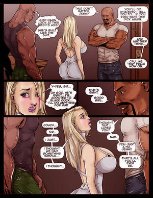 Black Blonde Comic Porn - 2 Hot Blondes Submit to Big Black Cock - Page 8 - HentaiEra
