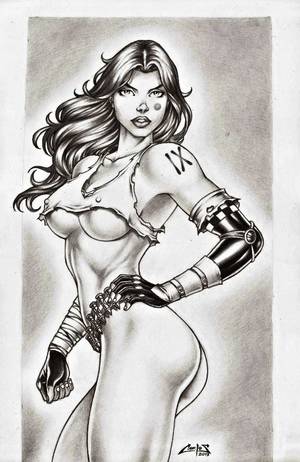 aphrodite sex cartoon - Aphrodite IX - by Carlos Augusto, in MyFavorite ComicArt's A to C pin-up