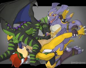 Bowser Porn Ass - e621 69_position anal anal_fingering anal_penetration anthro  anthro_on_anthro anus backsack balls black_scales bowser butt claws collar  crome