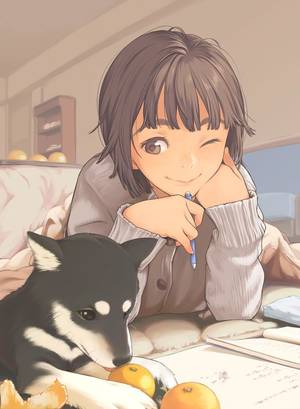 Animal Girl Anime Porn - Andy is She loves her dog,orange. She loves reading,writing and playing  with orange. Plz adopt together.