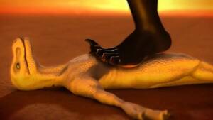 Feet Trampled Dinosaurs Porn - Raptor trample (gay) - ThisVid.com