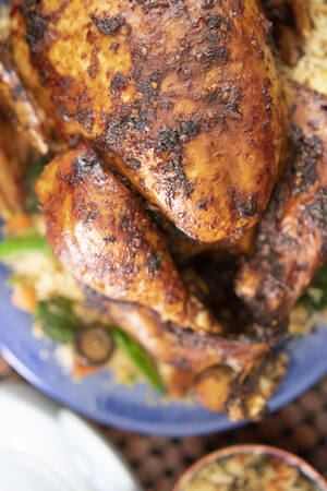 Coste%c3%b1a - Schezwan Turkey | Asian inspired Roast Thanksgiving Christmas Holiday  Turkey - Kravings Food Adventures