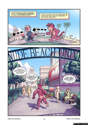 Nude Beach Cartoon Porn - it-s-a-good-day-to-go-to-the-nude-beach-1-023 - Gay Furry Comics