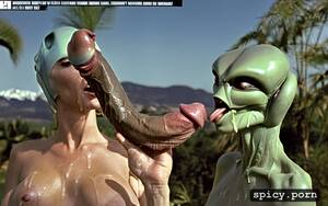 Alien Creature Porn - Image of alien sex creature, huge alien dick with alien shape, alien plants  - spicy.porn