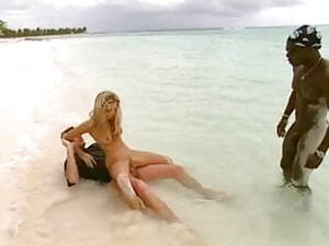 interracial beach babes - Interracial Beach Porn Videos - fuqqt.com
