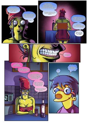famous cartoon sex simpsons - The Simpsons â€My Best Friend's Momâ€ Porn Comic english 39 - Porn Comic