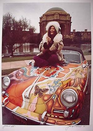 Janis Joplin 1960s Porn Movie - The ultimate beautiful spirit! Janis Joplin's Porsche - this is an iconic  image from my friend, the late Jim Marshall. RIP Jim