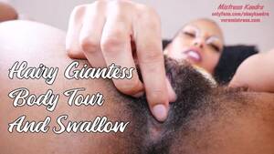 giantess black porn - Hairy Ebony Giantess Body Tour And Swallow - xxx Mobile Porno Videos &  Movies - iPornTV.Net