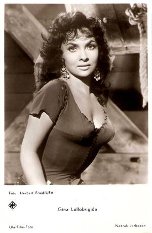 50s Italian Porn - Gina Lollobrigida \