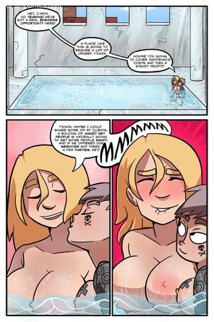 cartoon bathtub sex - Bath Time Sex Comic | HD Porn Comics