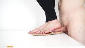 flip flop shoejob - ðŸ’• Shoejob in my new Flip Flops ðŸ’• - Pornhub.com