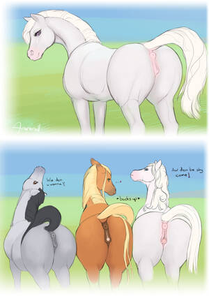 cartoon mare pussy sex - Rule 34 - 2017 anatomically correct anatomically correct pussy animal  genitalia animal pussy anus arareroll ass clitoris english text equine  equine pussy female feral group hi res horse mammal pussy rear view text |  2557176