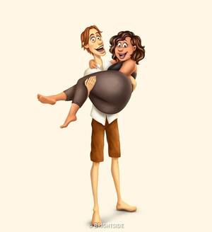 Madagascar Porn Barefoot - 210526 - not furry, safe, artist:astkhik, gloria (madagascar), melman ( madagascar), human, mammal, dreamworks animation, madagascar, barefoot, big  breasts, big butt, breasts, butt, duo, duo male and female, feet, female,  human only, humanized,