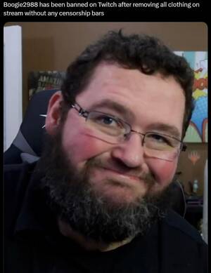 Banned Ls Models Porn - Boogie2988 has been banned on Twitch after removing all clothing on stream  without any censorship bars : r/Asmongold