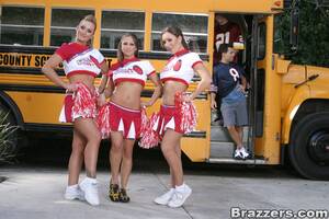 cheerleader upskirt on bus - Three slutty cheerleaders showing asses upskirt and posing topless Porn  Pictures, XXX Photos, Sex Images #2521747 - PICTOA