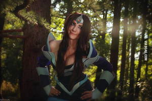 Dota 2 Mirana Sexy - Perfect Cosplay (Mirana Dota2)