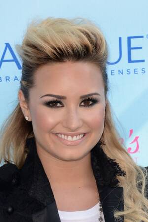 Blonde Lesbian Demi Lovato - DJ Ruby Rose had a 'lesbian romp' with X Factor USA judge Demi Lovato |  Metro News
