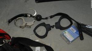 Baby Pornography - Handcuffs, castrating tools, and scalpels are just a few of the tools he  apparently