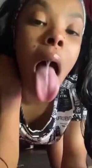 ebony drooling cum - Ebony Drooling Cum | Sex Pictures Pass