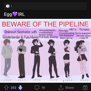 hentai pipeline - The trans community is hopeless. This image REAKS of denied  AGP/crossdressing fetish. My experience is nothing like this persons and I  don't want them to be compared to me. Trans woman experience