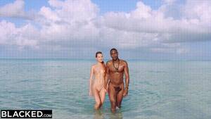interracial full frontal - Nude Beach Interracial Porn Gif | Pornhub.com