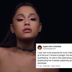 Ariana Grande Having Sex - The 'twist' in Ariana Grande's new music video is really dividing people |  Mashable