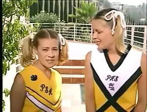 celebrity cheerleader anal - Cheerleaders Kristi and Teri Starr threesome | xHamster