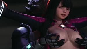 3d Ultrawoman Porn - Tokusatsu Heroine loses to a giant monster and gets fondled and bred by it