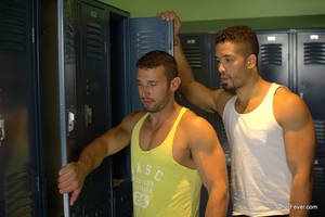 gym locker room - Peter-Fever-Diegos-World-Diego-Vena-and-Trey-
