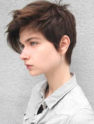 Blue Short Hair Tomboy Porn - Ugh I used to have hair like this and loved it