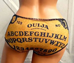 black ouija board panties - Ouija spirit Board Panties Lingerie underwear