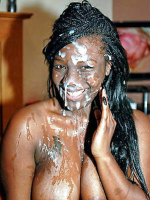 black chick facial - Ebony Facial Porn Pics, Black Nude Girls