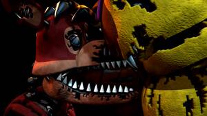 Fred Bear F Naf Porn - Five Nights At Freddy's Nightmare Foxy (fnaf) Hand On Head Animated -  Lewd.ninja