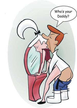 adult jetsons cartoons xxx - Flintstones With Jetsons Orgie Porn Comics