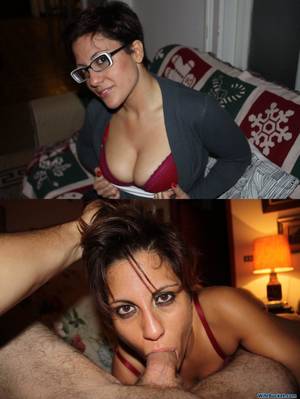 granny blowjob before and after - Dresssed-undressed blowjob pics. Before and after blowjob gallery