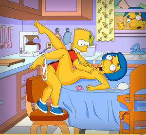 Marge Simpson Porn Comics Doggystyle - Luanne Getting Fucked By Bart!