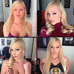 Kagney Linn Karter Before Porn - Porn Stars Before and After Their Makeup Makeover. Part 2 (26 pics) -  izispicy.com