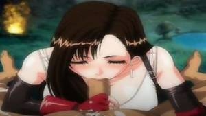 final fantasy vii tifa blowjob - Tifa Lockheart - Anime Blowjob - scene 7