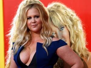 Amy Schumer Big Tits - Topless Amy Schumer poses in barely-visible thong to discuss gender pay gap  | IBTimes UK