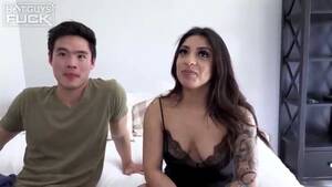 asian guy fuck latina - ASIAN SENSATION CHARLIE TRAN WETS HIS COCK IN HIS FIRST LATINA JESSICA NUNEZ