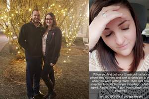 mother nudists - Daughter takes nude photos of her mom and accidentally presses send