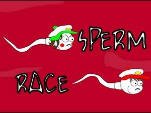 Cartoon Sperm Porn - Sperm Race - Sea Men race to the death for the egg of life, will they make  it in time?