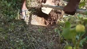 African Pooping Porn - African girl poops outside in a rural garden - ThisVid.com
