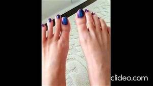 Milf Feet Porn Purple Nails - Watch sexy feet - Feet, Tall Girl, Milf Porn - SpankBang
