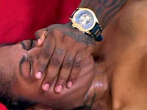 black porn star heaven - Busty black porn star Heaven, take big boa in all holes..