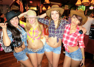 cowgirl group sex - Hot Cowgirl Party turns into a wild sex orgy - wankoz.com